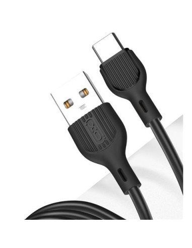 CABLE 2.1A USB A TIPO C 2 METROS NEGRO NB200 XO