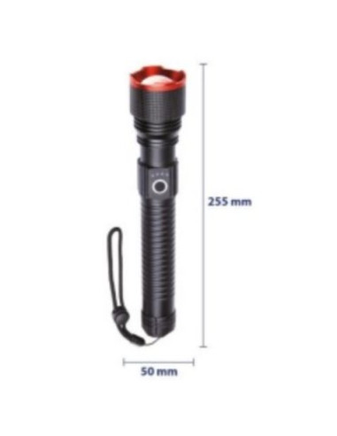 LINTERNA LED ALTA POTENCIA RECARGABLE USB TIPO C 20W 6000MAH F.BRIGHT