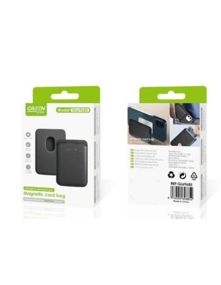 CARTERA MAGSAFE NEGRA GREENLYCA