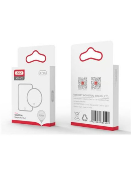 PACK 3 LAMINAS MAGNETICAS PARA SMARTPHONES XO