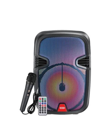 ALTAVOZ KARAOKE RGB 10W CON MICROFONO F51 XO
