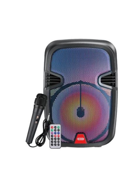 ALTAVOZ KARAOKE RGB 10W CON MICROFONO F51 XO
