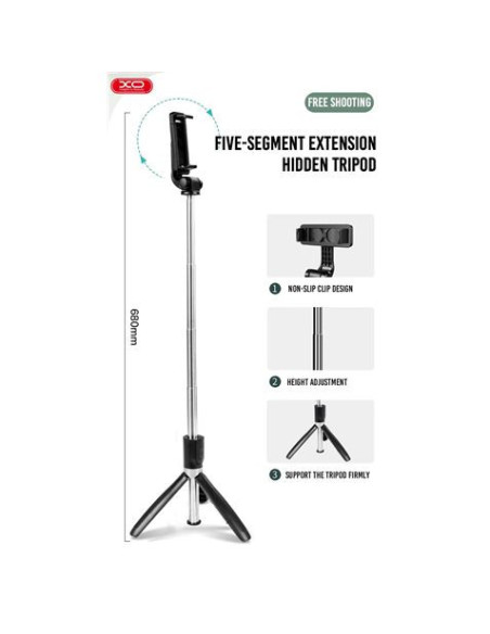 TRIPODE + PALO SELFIE BLUETOOTH SS08 XO
