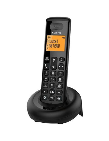TELEFONO INALAMBRICO E160 NEGRO ALCATEL