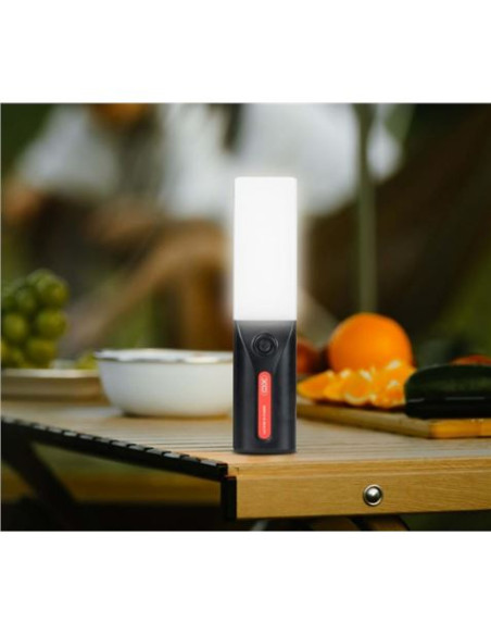 LINTERNA LED SOLAR CON IMAN Y GANCHO YH18 XO