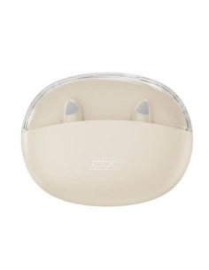 AURICULARES BLUETOOTH TWS CON DOBLE MICRO Y CANCELACION DE RUIDO G22 BEIGE 2