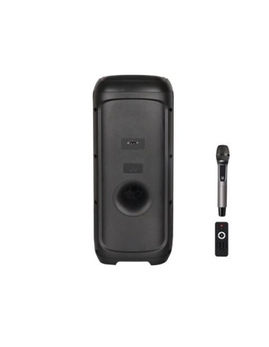 ALTAVOZ KARAOKE 40W CON MICROFONO INALAMBRICO Y RGB F70 XO