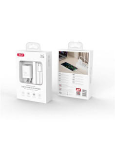 CARGADOR USB 20W 1X USB-A Y 1X USB-C L147 XO 2