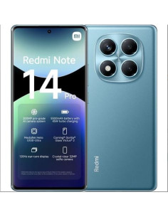 SMARTPHONE REDMI NOTE 14 PRO 6.67 | 8GB | 256GB | 200MPX AZUL XIAOMI