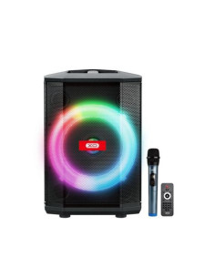 ALTAVOZ KARAOKE RGB 40W CON MICROFONO INALAMBRICO F53 XO 2