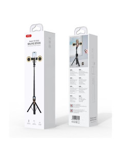 TRIPODE + PALO SELFIE BLUETOOTH SS23 CON MANDO Y LED XO 2