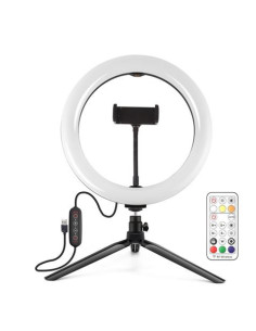 KIT YOUTUBER BGD007 BASE + SOPORTE SMARTPHONE + LUZ 10 26CM RGB XO 2