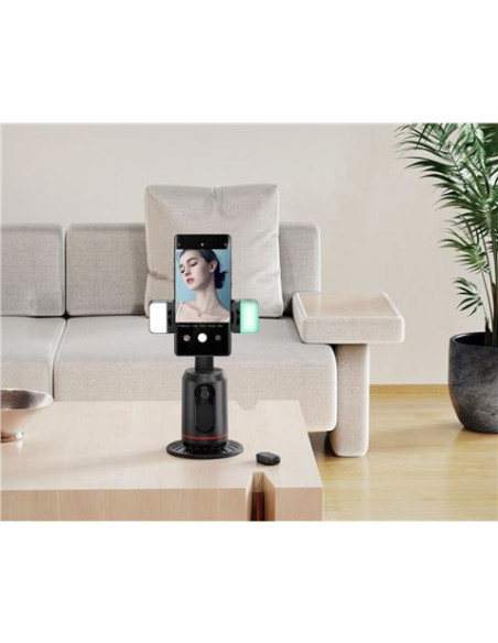 SOPORTE SMARTPHONE LUCES SEGUIMIENTO FACIAL 360 BLUETOOTH XO