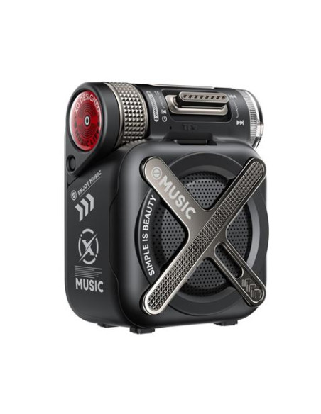 ALTAVOZ BLUETOOTH PORTATIL ULTRA COMPACTO F72 NEGRO XO