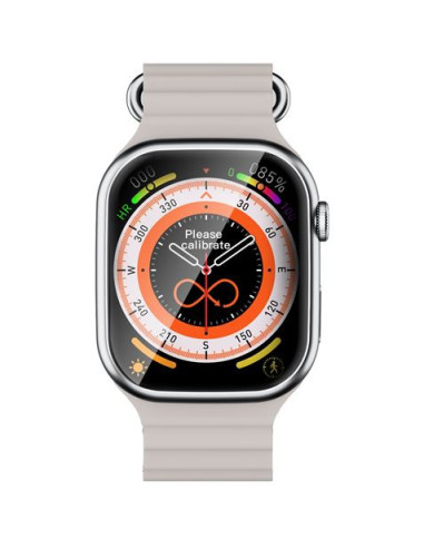 SMARTWATCH W8 PRO 2.01 | LLAMADAS BT | PLATA XO