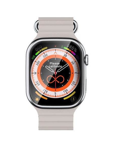 SMARTWATCH W8 PRO 2.01 | LLAMADAS BT | PLATA XO
