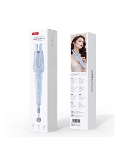PLANCHA RIZADOR CON PUNTA 360º 40W AZUL XO 2