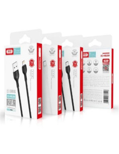 CABLE 2.1A USB A TIPOC 1 METRO NEGRO NB200 XO 2