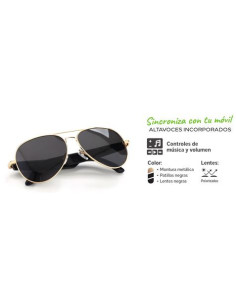 GAFAS BLUETOOTH CON AUDIO-X Y APP TRADUCCION SIMULTANEA GB-7703 GEN-X 2