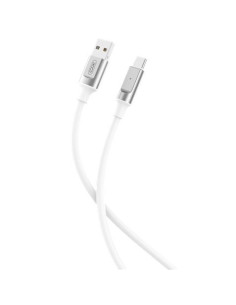 CABLE NB251 CARGA RAPIDA USB - TIPO C | 6A | 1 METRO | BLANCO XO