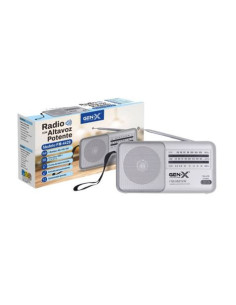 RADIO CLASICA RECARGABLE CON BLUETOOTH 4408 GEN-X