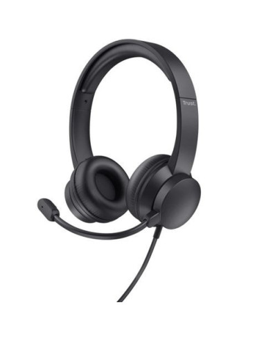 AURICULARES CON MICROFONO USB HS-201 TRUST