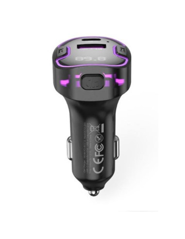 TRANSMISOR FM BCC12 BLUETOOTH + USB + TIPO C XO