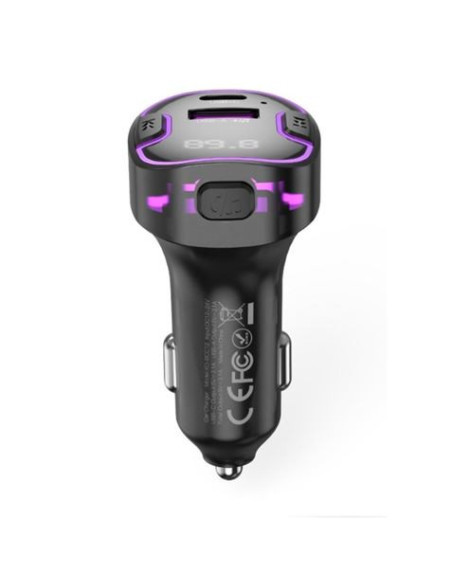 TRANSMISOR FM BCC12 BLUETOOTH + USB + TIPO C XO