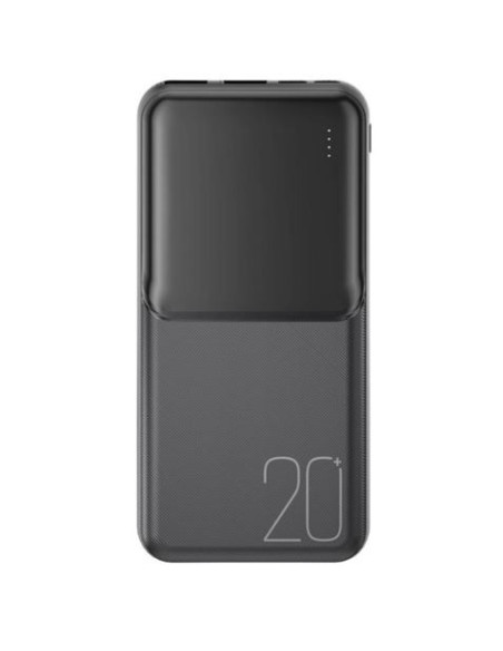 POWERBANK 20000MAH 2 SALIDAS NEGRO PR252 XO
