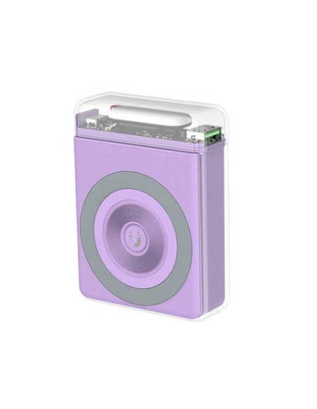 POWERBANK MAGNÉTICA MINI PR226 LED 10000MAH | USB + TIPO C | VIOLETA XO
