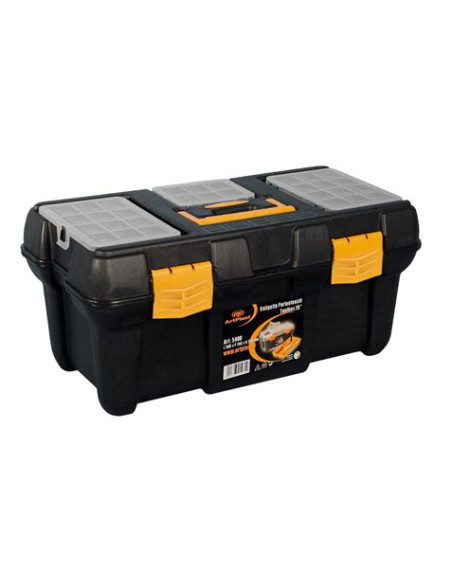 CAJA DE HERRAMIENTAS POLIPROPILENO 20\" CON 3 ORGANIZADORES ARTPLAST