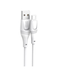 CABLE MICRO USB NB238 3 METROS BLANCO XO