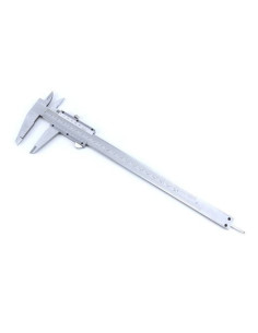 CALIBRADOR ACERO INOX 200MM CON ESTUCHE MADER