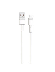 CABLE NBQ166 CARGA RAPIDA USB - MICRO USB | 5A | 1 METRO | BLANCO XO