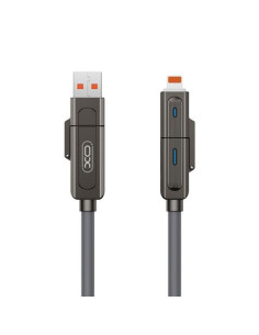 CABLE 4 EN 1 60W USB - C / USB-C / LIGHTNING / USB-A 2
