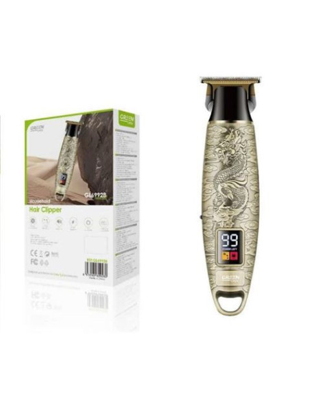 CORTAPELO METAL GL69928 DRAGON RECARGABLE CON PANTALLA GREEN LYCA
