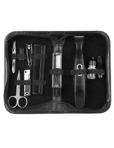 KIT COMPLETO ASEO MASCULINO CON CORTAPELOS ORBEGOZO