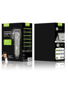 CORTAPELOS RECARGABLE CON DISPLAY CROMADA GREEN LYCA 2