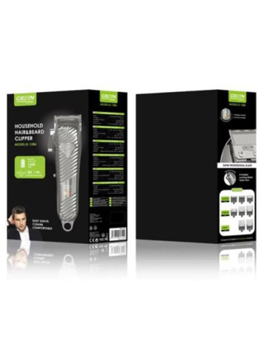 CORTAPELOS RECARGABLE CON DISPLAY CROMADA GREEN LYCA