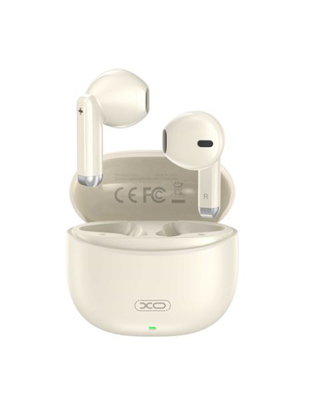 AURICULARES BLUETOOTH TWS X33 BEIGE XO