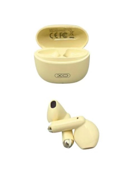 AURICULARES BLUETOOTH TWS X33 BEIGE XO