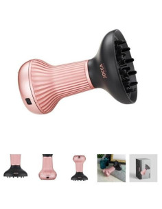 SECADOR DE PELO 800W CON DIFUSOR ESPECIAL RIZOS JOCCA