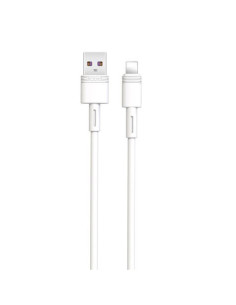 CABLE NBQ166 CARGA RAPIDA USB - LIGHTNING | 5A | 1 METRO | BLANCO XO