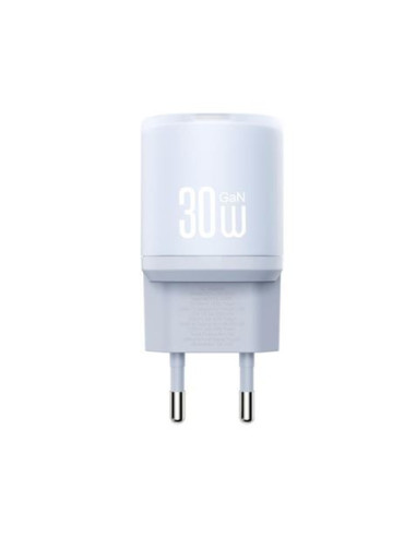 CARGADOR CARGA RAPIDA 30W USB-A Y USB-C L151 AZUL XO