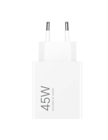 CARGADOR DE PARED 45W QC3.0 - USB-A | CARGA RAPIDA BLANCO XIAOMI