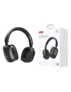 AURICULAR BLUETOOTH BE42 HASTA 30 HORAS DE MÚSICA NEGRO XO 2