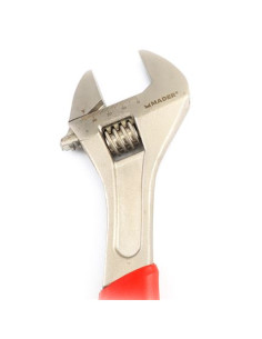 LLAVE INGLESA 12\"- 300MM MANGO RECUBIERTO ROJO MADER 2