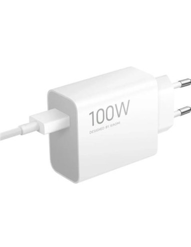 CARGADOR DE PARED XIAOMI 100W CABLE USB-A + USB-C
