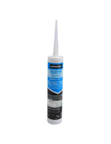 SILICONA MULTIUSOS BLANCO 280ML MADER