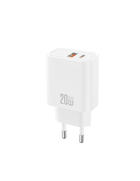 CARGADOR USB 20W 1X USB-A Y 1X USB-C CE40 XO